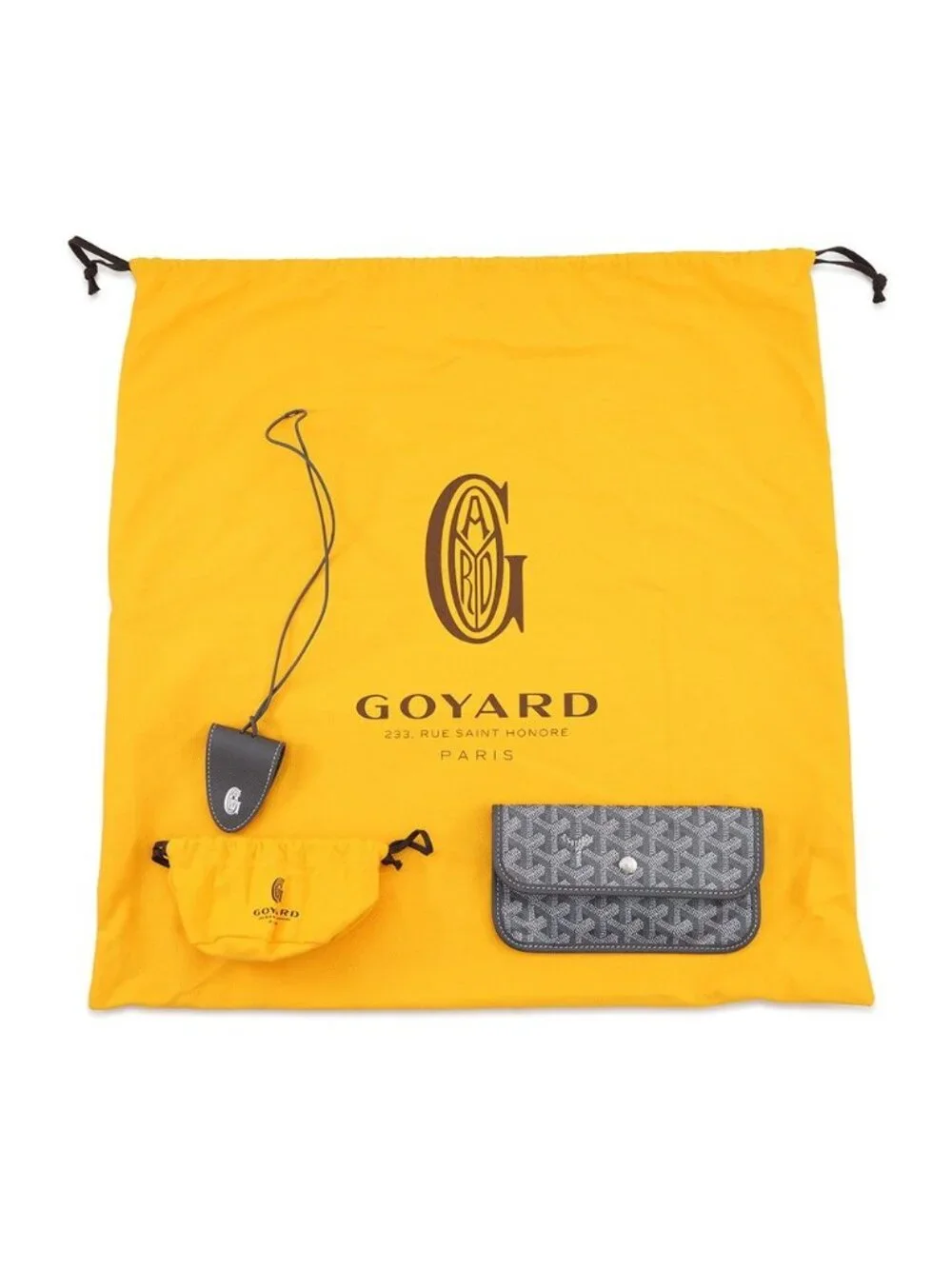 Goyard Tote Saint Louis PM with Clip Leather Pouch